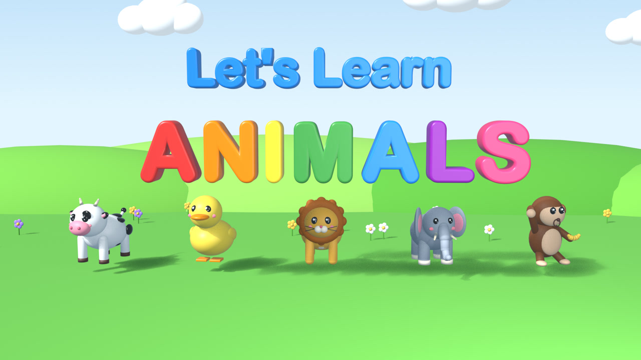 Learn Animals for Kids – Animal Names, Sounds & Spelling