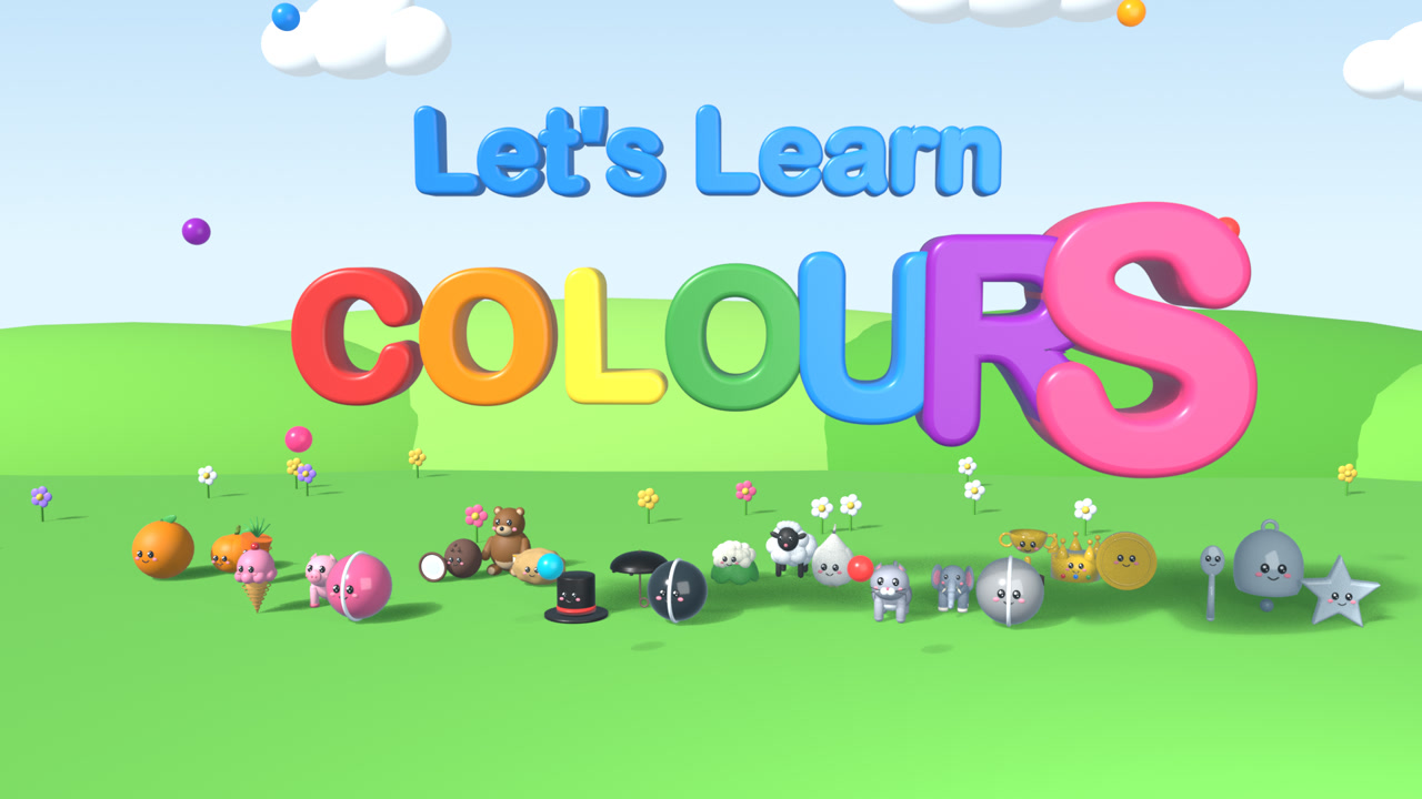 Learn Colours for Kids – Colour Names & Spelling