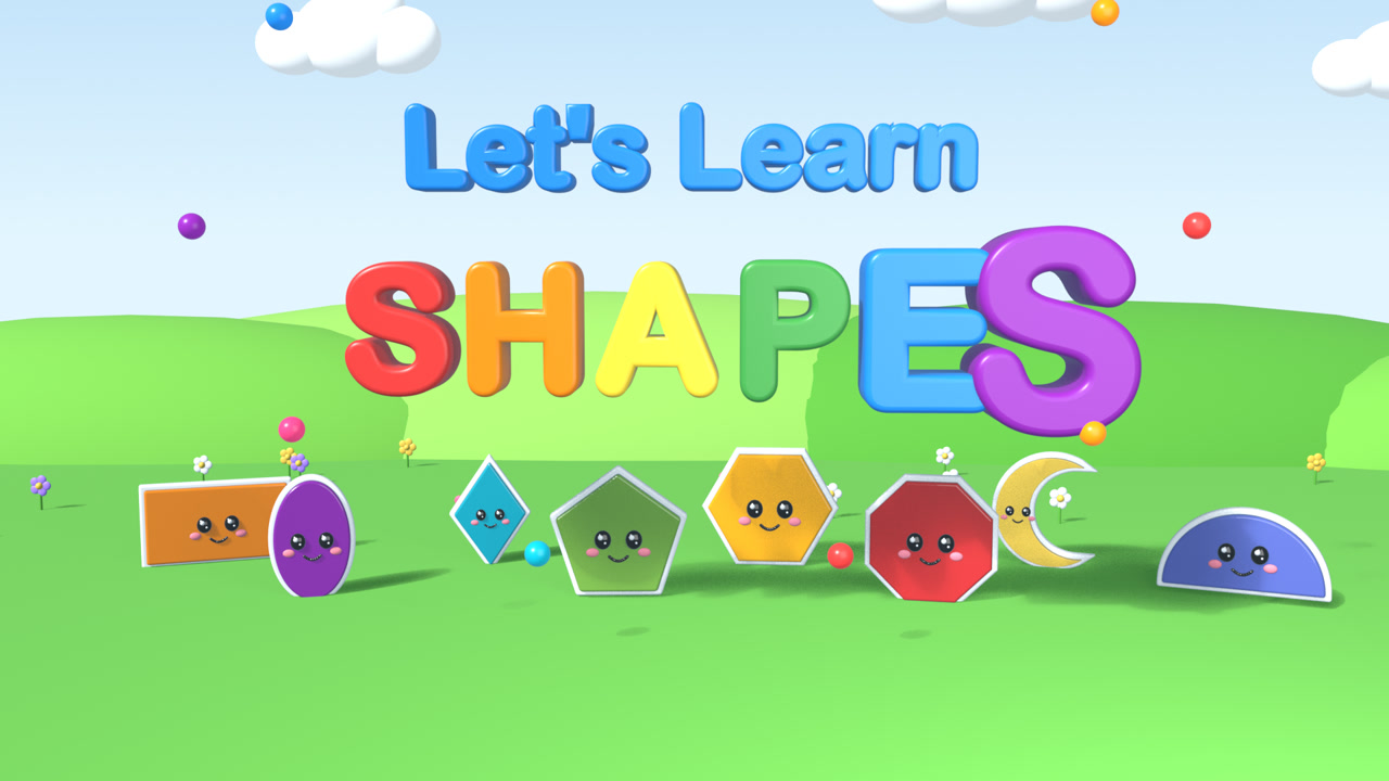 Learn Shapes for Kids – Shape Names, Sides & Spelling